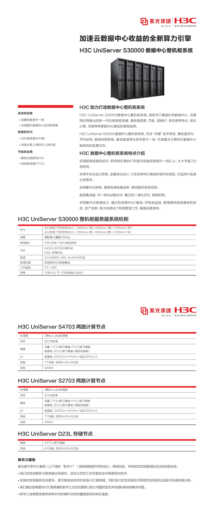 数据中心整体机柜方案